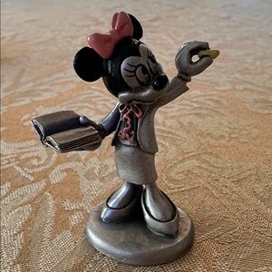 MINNIE MOUSE Teacher Pewter Figure
